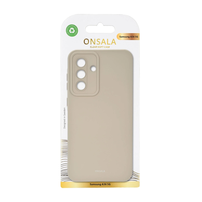 Onsala - Onsala Galaxy A36 5G Mobilskal Silikonkänsla Återvunnen - Betong