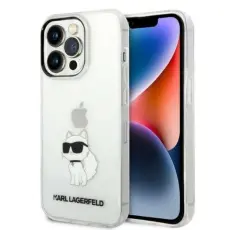 KARL LAGERFELD - Karl Lagerfeld Mobilskal till iPhone 14 Pro Ikonik Choupette