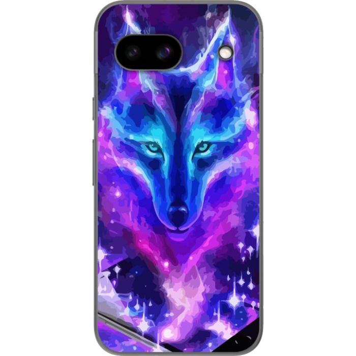 iSecrets - Mobilskal till Google Pixel 8a med Neon Varg