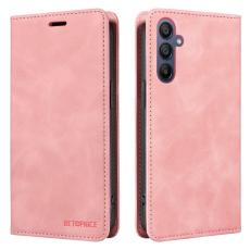 BETOPNICE - BETOPNICE 003 Pl&aring;nboksfodral f&ouml;r Samsung Galaxy A17 5G - Konstl&auml;der - Rosa
