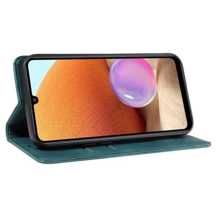 BETOPNICE - BETOPNICE 003 Plånboksfodral för Samsung Galaxy A32 5G - Konstläder - Grön