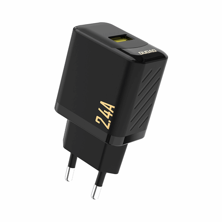Dudao Väggladdare A23 2.4A USB-A - Svart | 505295 | AlltMobil
