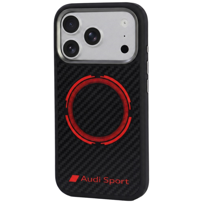 Audi - Audi Mobilskal För iPhone 18 Pro/17 Pro Magsafe RSQ Carbon Fiber