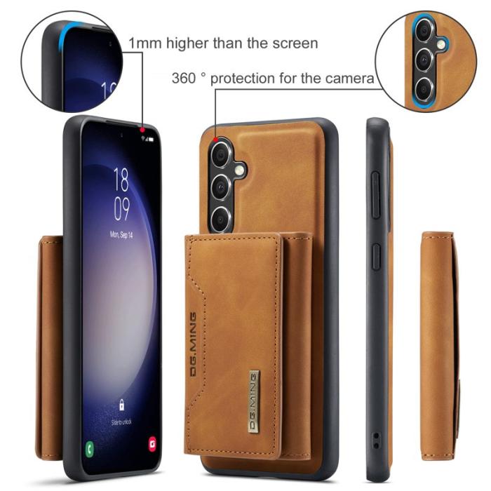 DG.MING - DG.MING Konstläder Plånboksfodral för Samsung Galaxy A16 5G - Brun