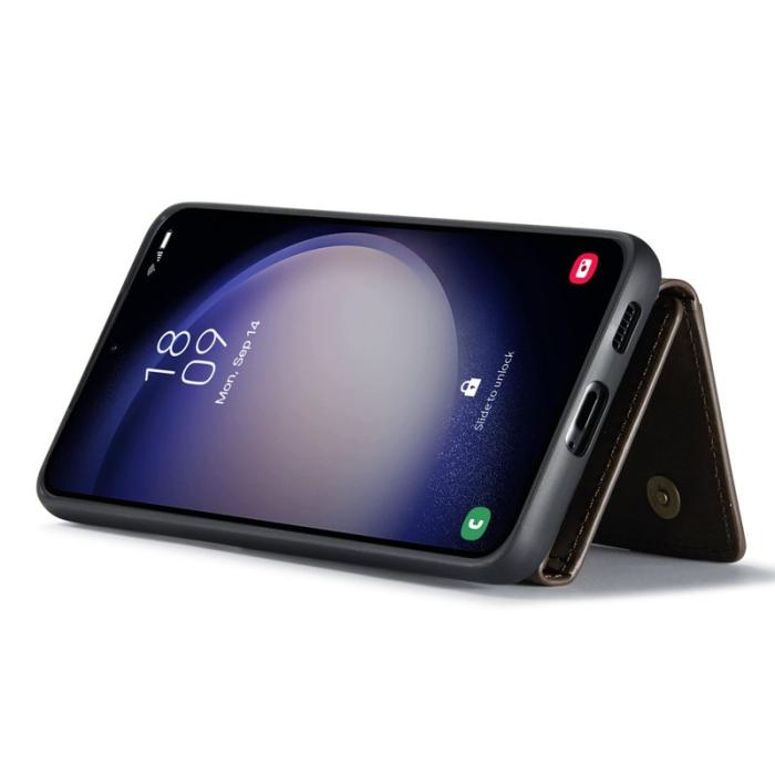 DG.MING - DG.MING Konstläder Plånboksfodral för Samsung Galaxy A16 5G - Brun