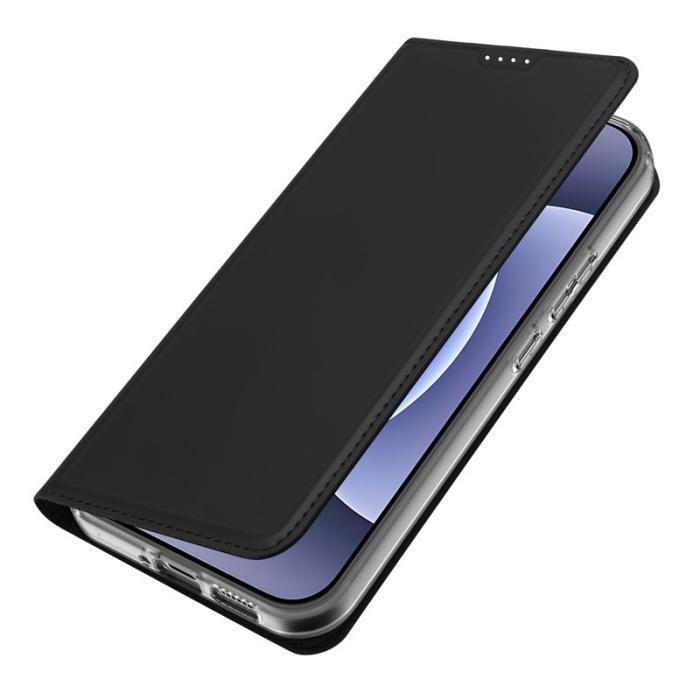 Dux Ducis - DUX DUCIS Skin Pro Xiaomi 17 Plånboksfodral KonstLäder Konstläder Ställ - Svart