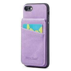 FIERRE SHANN - FIERRE SHANN f&ouml;r iPhone 7/8/SE (2020/2022) Fodral KonstL&auml;der - Lila