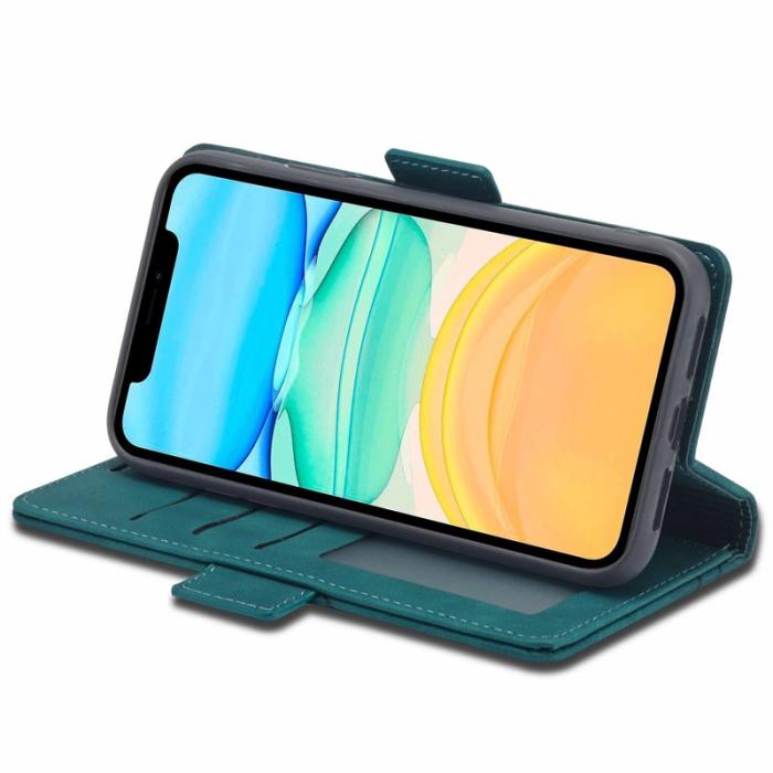 FORWENW - FORWENW F3-Series iPhone 11 Plånboksfodral Konstläder - Cyan