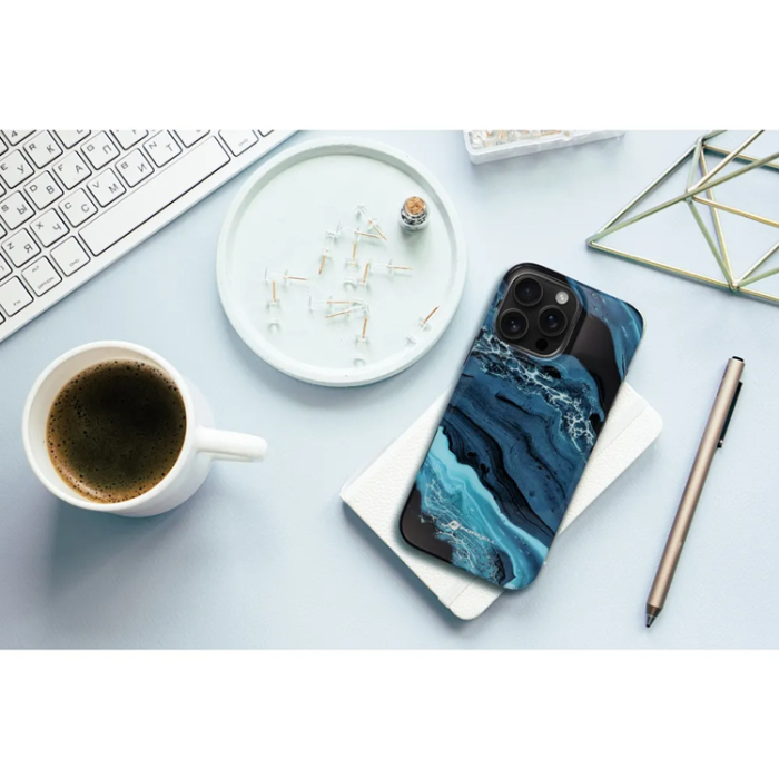 Forcell - Forcell iPhone 15 Mobilskal MagSafe Mirage - Deep Sea