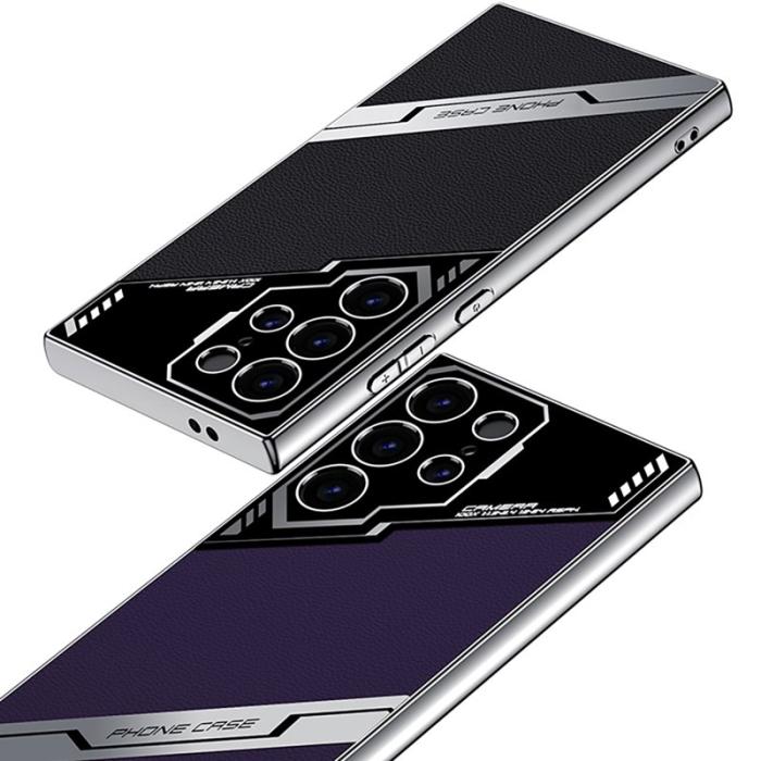 GKK - GKK Samsung Galaxy S24 Ultra Fodral KonstLäder - Grön