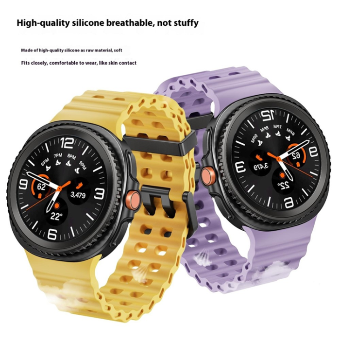 A-One Brand - Galaxy Watch 8 (40mm/44mm) 8 Classic (46mm) Armband Silikon
