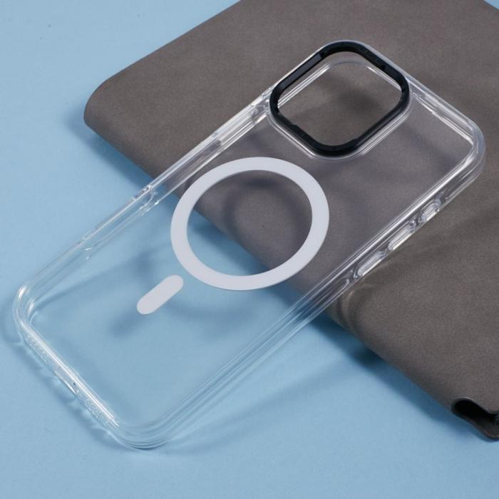 X-Level - X-LEVEL Mobilskal till iPhone 16 Pro MagSafe PC+TPU Klar Transparent