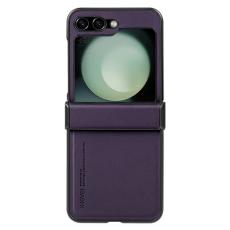 X-Level - X-LEVEL Samsung Galaxy Z Flip5 Fodral KonstL&auml;der TPU - Lila