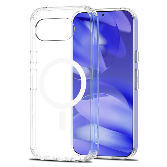 Tech-Protect - Tech-Protect Mobilskal För Google Pixel 10A MagSafe Flexair Hybrid - Clear