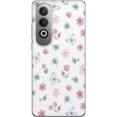 iSecrets - Mobilskal till OnePlus Nord CE4 med Blommor och fjärillar