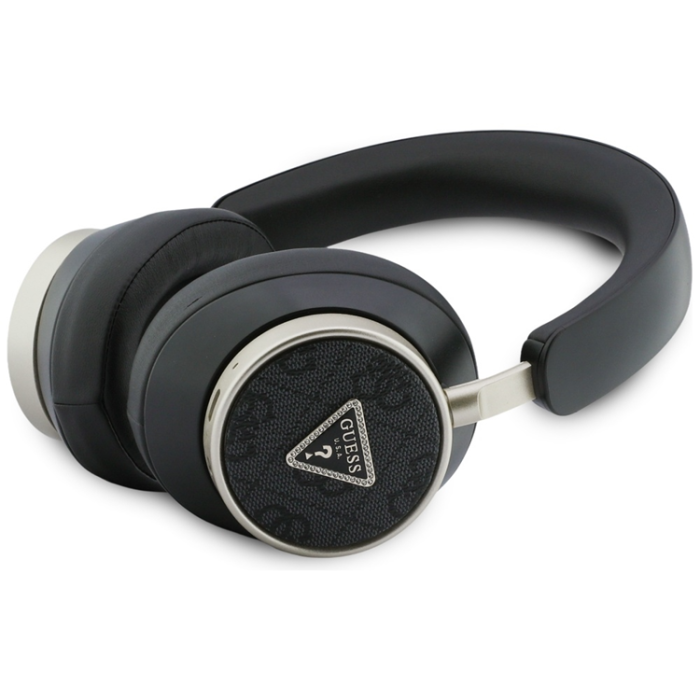 Guess - Guess Over-Ear Hörlurar ENC Bluetooth 4G Triangle Logo - Svart