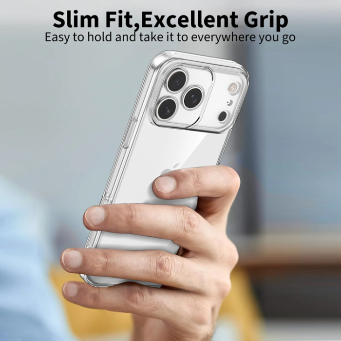 Tech-Protect - Tech-Protect iPhone 17 Pro Mobilskal Flexair - Clear
