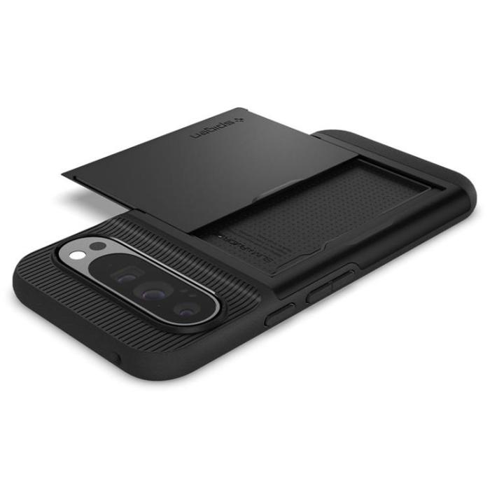 UTGATT - Spigen Google Pixel 9 Pro XL Mobilskal Slim Armor CS - Svart