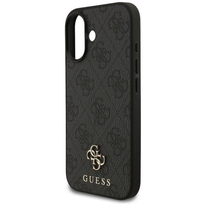 Guess - Guess iPhone 17 Mobilskal MagSafe 4G Small Classic Logo - Svart