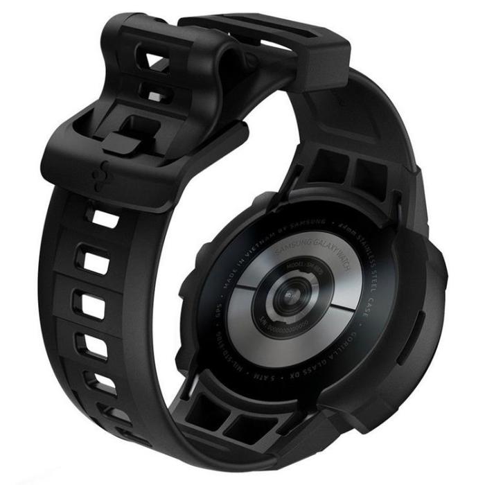 UTGATT - Spigen Galaxy Watch 4/5 (44mm) Strap Rugged Armor Pro - Charcoal Grå