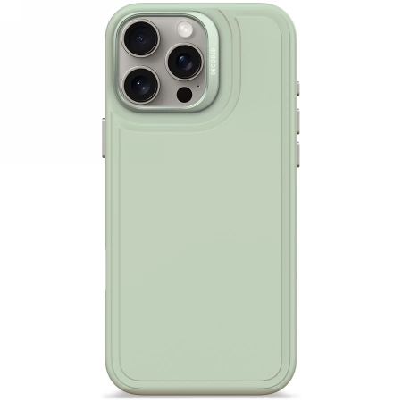 Decoded iPhone 16 Pro Max Mobilskal Magsafe Antimikrobiell Silikonstaplar - Grön | 2353 | AlltMobil