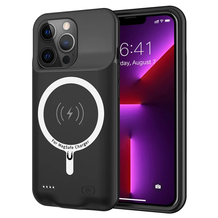 iPhone 13 Pro Max Batteriskal Magsafe 8500mAh C88 - Svart | 2353 | AlltMobil