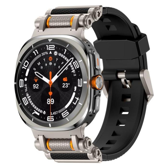 Boom of Sweden - Galaxy Watch Ultra (47mm) Armband Rotation Axis Silikon - Svart
