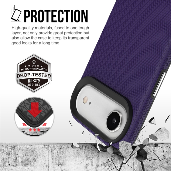 A-One Brand - iPhone 17 Air Mobilskal MagSafe Protective TPU+PC - Lila