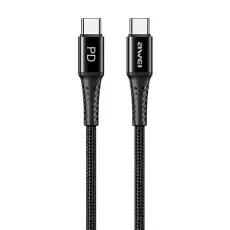 Awei - Awei USB-C Till USB-C 1m Kabel CL-111T - Svart