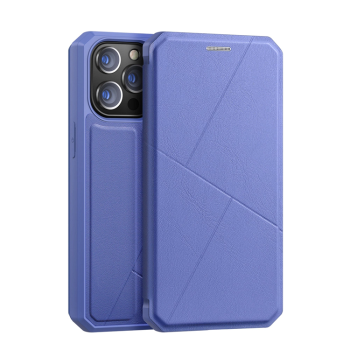 Dux Ducis - Dux Ducis iPhone 13 Pro Plånboksfodral Skin X - Blå
