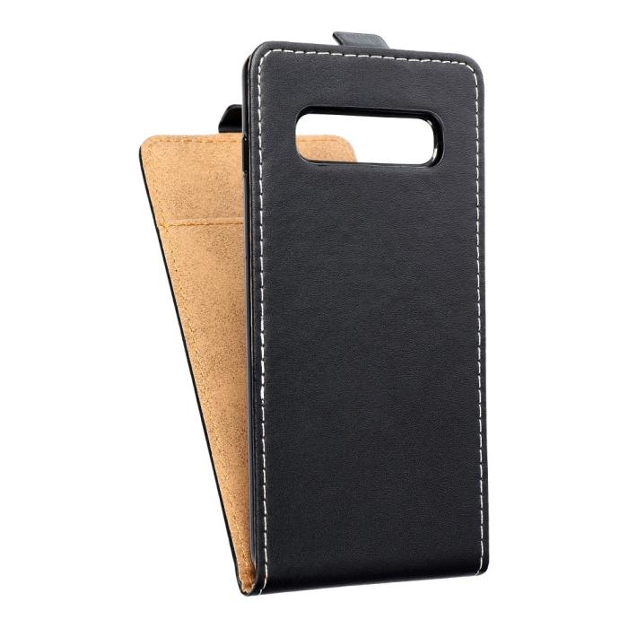 UTGATT1 - Galaxy S10 Plus Flipfodral Slim Flexi Flip Konstläder