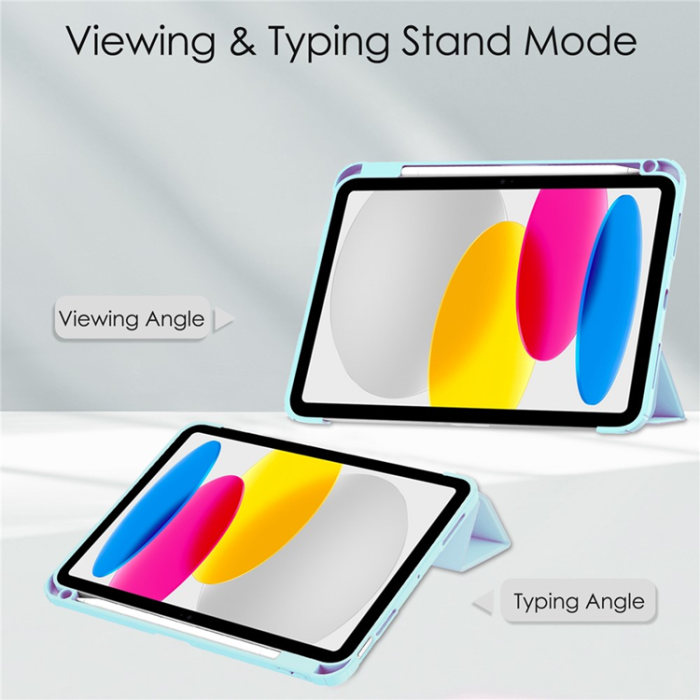 A-One Brand - iPad 10.9 (2022) Fodral Shockproof - Blå