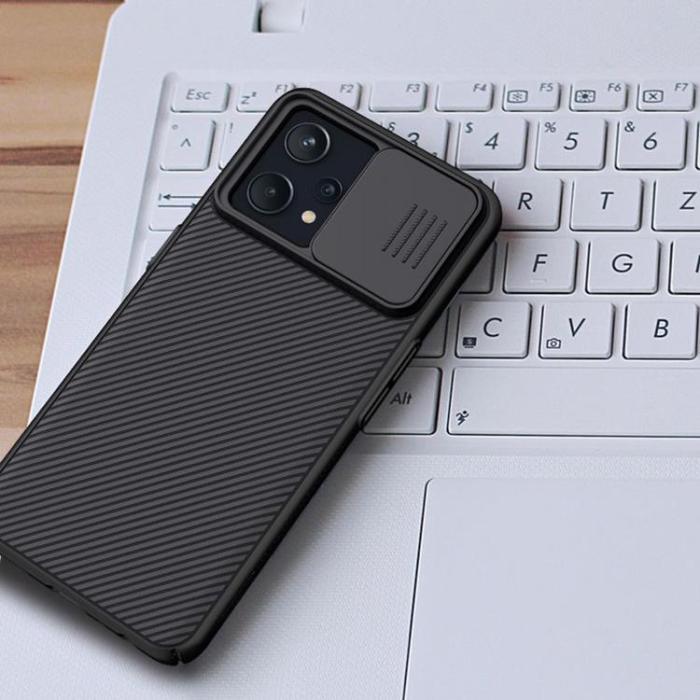 UTGATT1 - Nillkin Camshield Skal Realme 9 Pro / OnePlus Nord CE 2 Lite - Svart