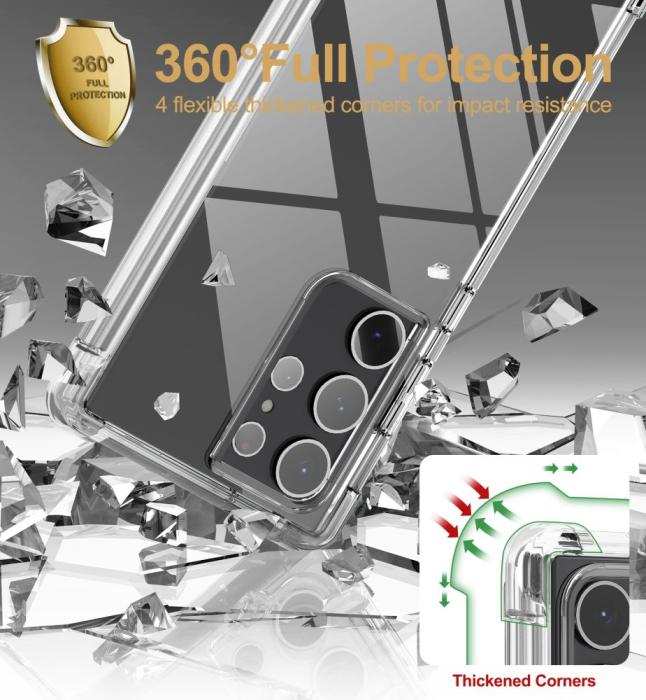 Tech-Protect - Tech-Protect Galaxy S23 Ultra Kevlar Pro - Clear