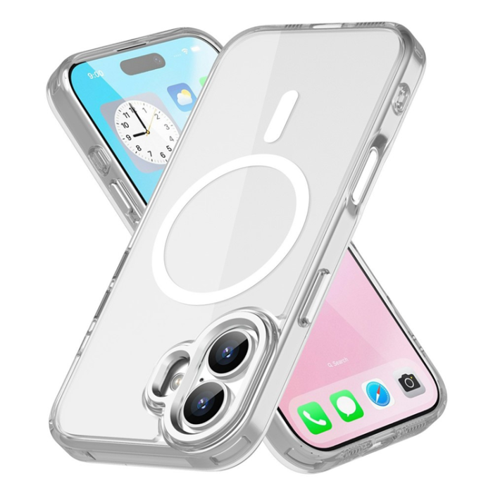 A-One Brand - iPhone 17 Mobilskal MagSafe TPU+PC - Transparent
