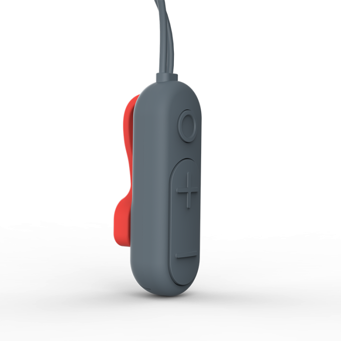 UTGATT5 - iFrogz Sound Hub Plugz Wireless Earbud Gray/Red