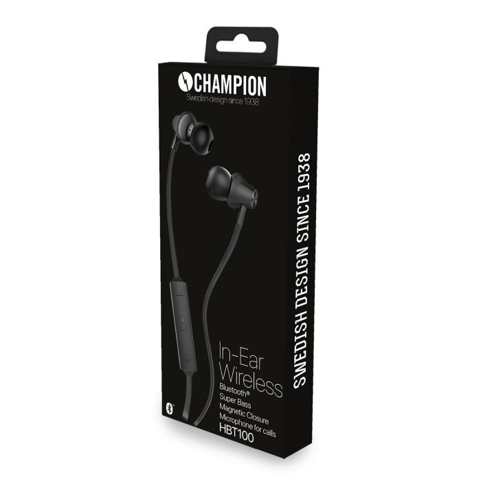 UTGATT4 - Champion Headset Bluetooth - Svart