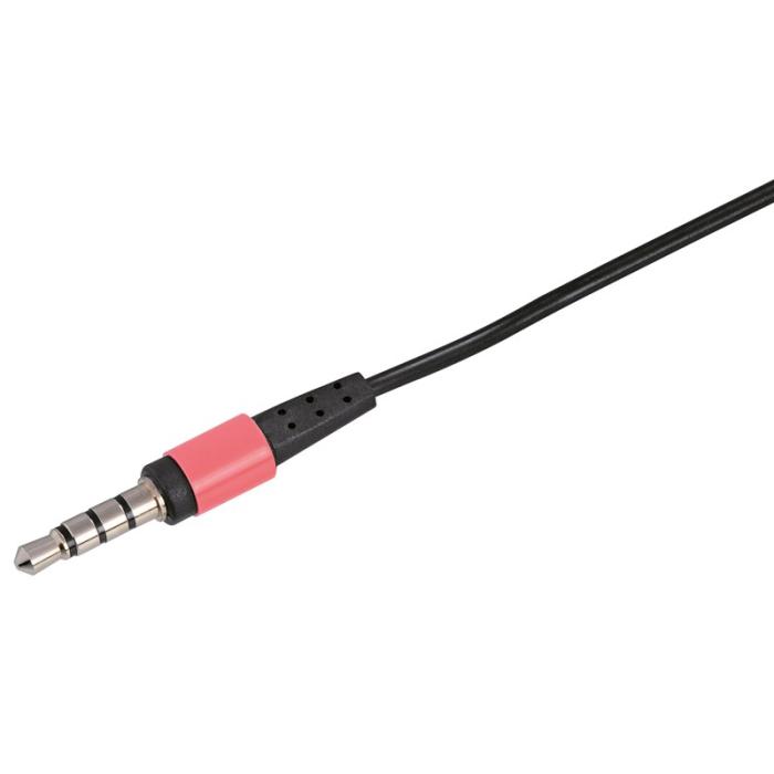Hama - HAMA Hörlur Shiny In-Ear Mic - Rosa