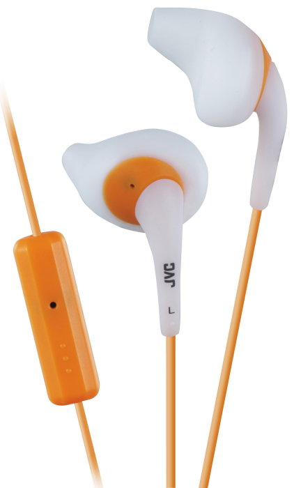 JVC - JVC Hörlur ENR15 Sport Mic In-Ear - Vit