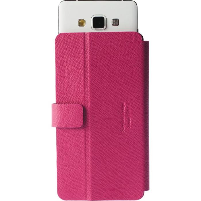 UTGATT5 - Krusell Malmö FlipWallet Slide 2XL - Rosa