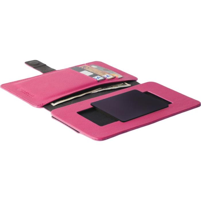 UTGATT5 - Krusell Malmö FlipWallet Slide 2XL - Rosa