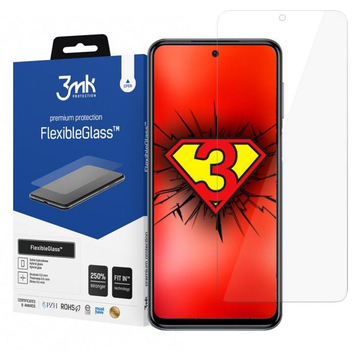 3MK - 3MK Xiaomi Redmi Note 10 Hybrid Okrossbart Glas FlexibleGlass