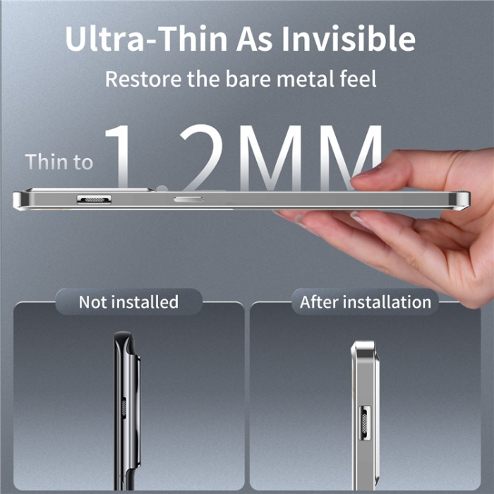 A-One Brand - OnePlus 11 5G Mobilskal Magsafe Metall - Silver