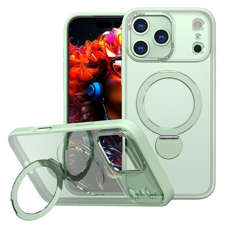 Mobilskal till iPhone 17 Pro MagSafe Rotating Kickstand (Avocado Grön) | 2353 | AlltMobil