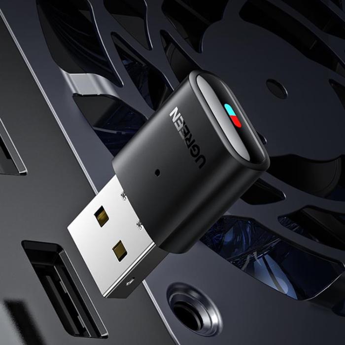 Ugreen - Ugreen BT adapter Playstation/Nintendo Switch hörlurar - Svart