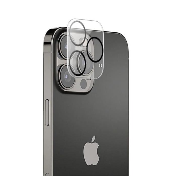Mocolo - MOCOLO iPhone 14 Pro Max KameraLinsskydd i Härdat Glas 9H - Clear