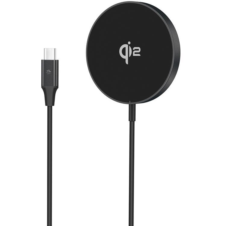 Celly QI2 Trådlös laddare 15W - Svart
