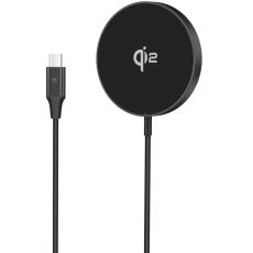 Celly - Celly QI2 Trådlös laddare 15W - Svart