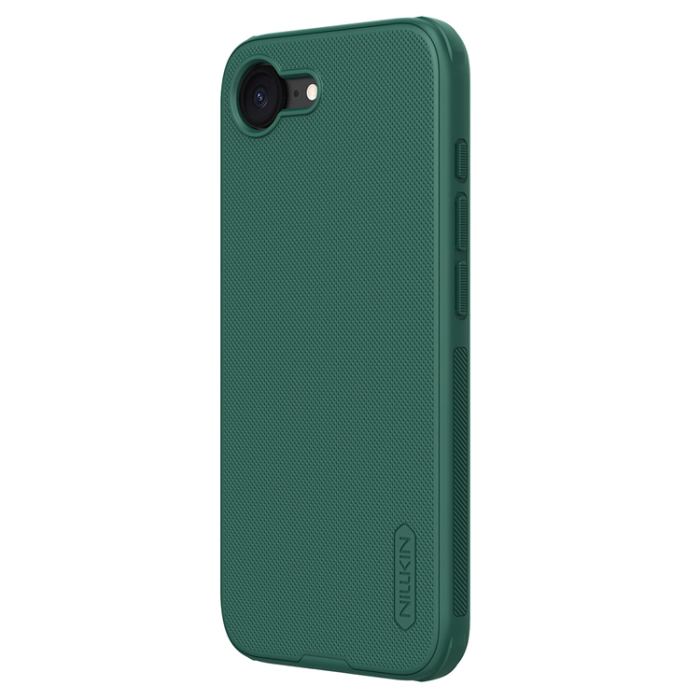 Nillkin - Nillkin iPhone 16e Mobilskal Frosted Shield Pro - Grön