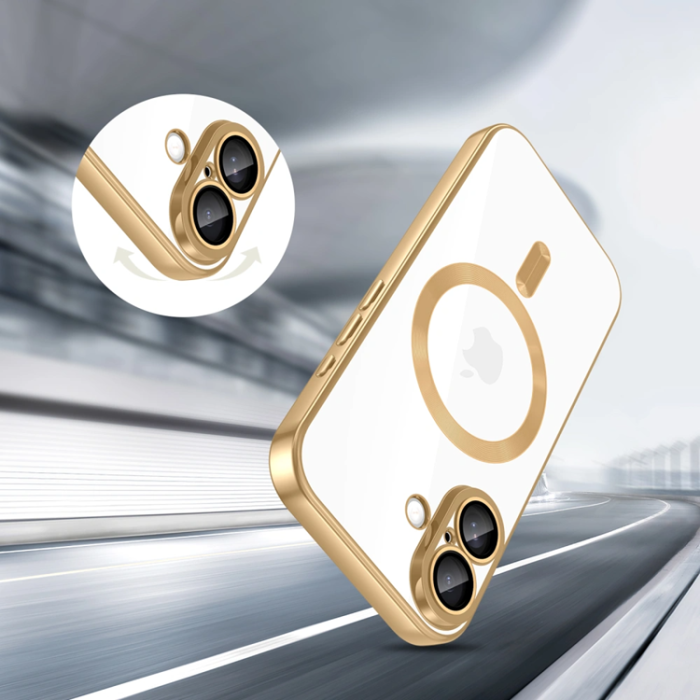Tech-Protect - Tech-Protect iPhone 17 Mobilskal Magsafe Flex - Shiny Guld